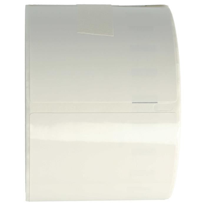 vhbw Rouleau d'étiquettes 59mm x 102mm compatible avec Dymo LabelWriter  Wireless white imprimante d'étiquettes - Autocollant