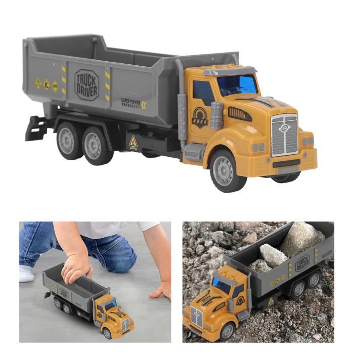 Hape Load & Tote Camion à benne basculante intérieur/extérieur Sable Jouet de plage Jaune