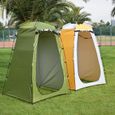 Matériel de camping,Tente de bain anti-uv pour Camping, chasse, cabine à langer Portable, abri de toilette pour - Army Green-2