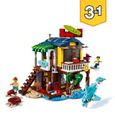 LEGO® Creator 3-en-1 31118 La Maison sur la Plage du Surfeur, Jouet, Figurines Animaux Marins-2
