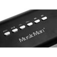 Enceinte Technaxx MusicMan MA Display Sound Station - Noir - Lecteur MP3 - Radio - Carte micro SD - Port USB-2