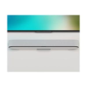 Support TV Barre De Son Sonos Playbar - Réglable En Hauteur Avec Porte-Télécommande Intégré - Montage Sous Ou Sur TV