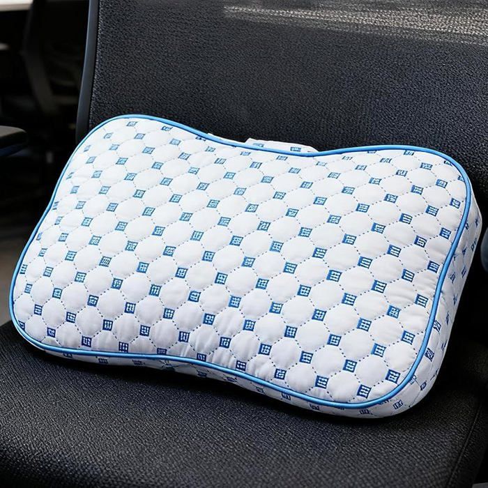Lifenaxx Oreiller de Genou Ergonomique et Coussin de Repose-Jambes - Oreiller de Jambe pour la Douleur à la Hanche - Oreiller de Soutien au Genou en Mousse à mémoire de Forme LX-026