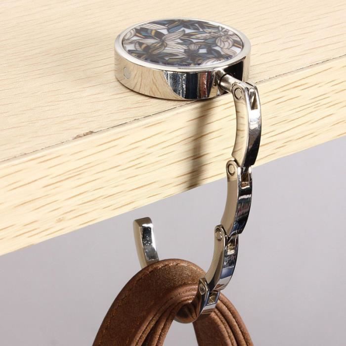 2 Crochets Pliables Pour Sac à Main – Métal Bronze – Marque Kwmobile – Neuf Avec étiquettes