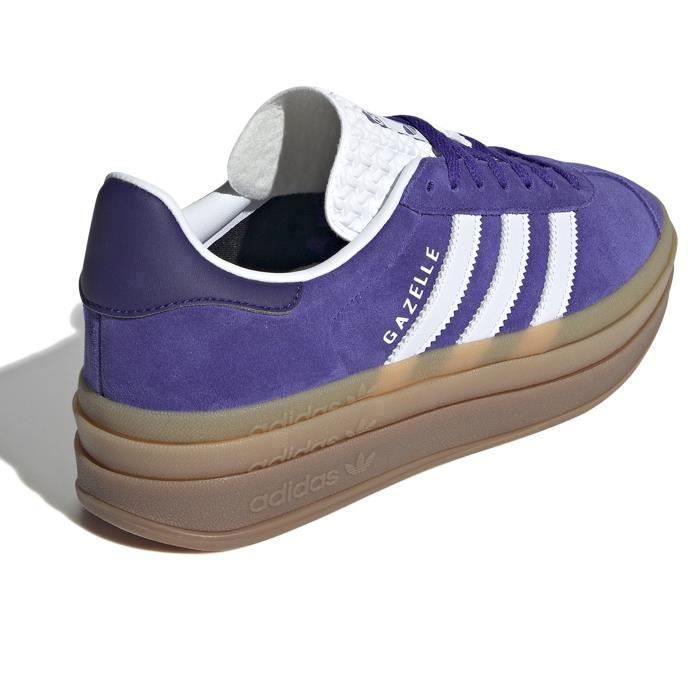 Adidas Gazelle Bold W Chaussures pour Femme Violet IE0419 Violet Cdiscount Chaussures