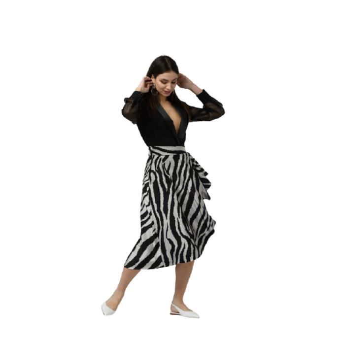 Jupe longue zebre clearance