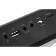 Enceinte Technaxx MusicMan MA Display Sound Station - Noir - Lecteur MP3 - Radio - Carte micro SD - Port USB-3