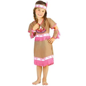 Robe-jupe Fille Style Indien Taille 32 - Couleur Jaune Pastel à Fleurs, Longueur Maxi, Sans Manches