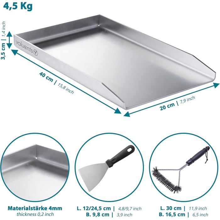Plaque de Cuisson en Fonte Emaillée pour Plancha Campingaz – Le SAV