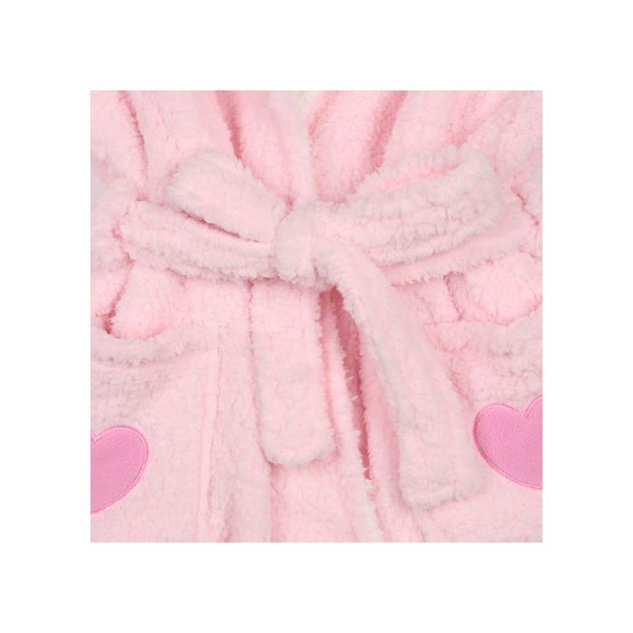 Peignoir Chat Doux Avec Capuche Et Oreilles - Robe De Chambre Enfants Filles