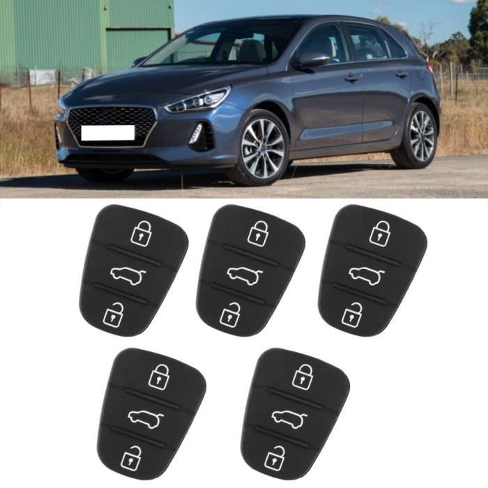 Jongo - Coque De Clé Avec Lame Compatible Avec Hyundai IX35, I30, I20 Pile CR203