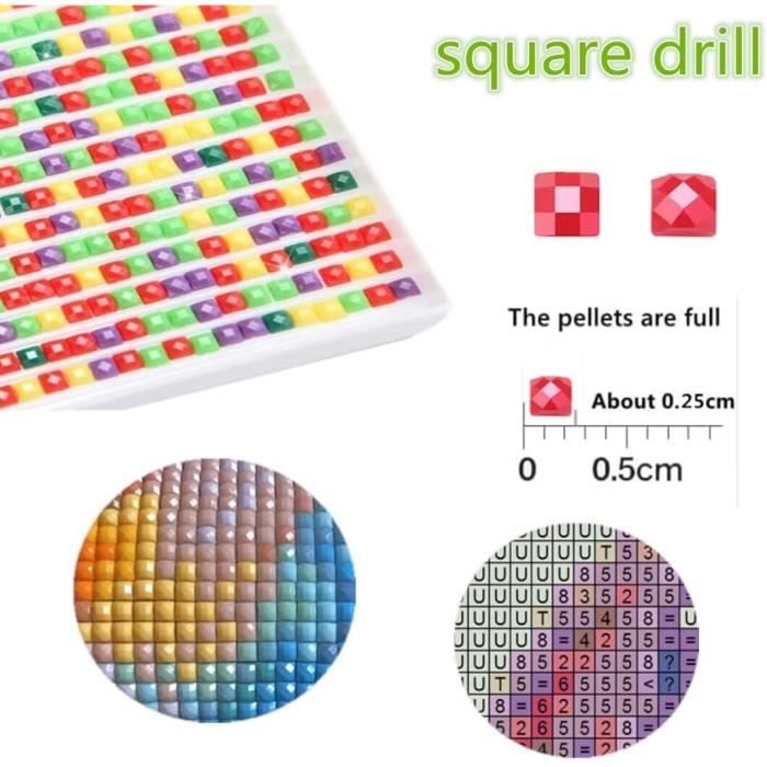 Kit Diamond Painting Âne 30x40 Cm - Art Diamant 5D Pour Adultes, Loisir Créatif Anti-stress Complet