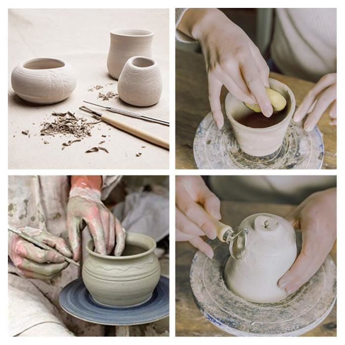 Débutant argile poterie céramique sculpture outils – Grandado
