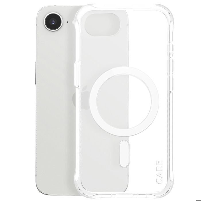 Avizar Coque pour iPhone 16e en Silicone Étanche IP68 et Antichoc Noir