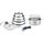 Batterie cuisine inox poignee amovible