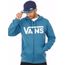 sweat à capuche vans bleu