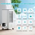 Climatiseur portable pivotant à 120°