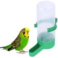 Mangeoire automatique pour oiseauxdistributeur d'eau pour oiseauxabreuvoir avec clip à suspendre dans une cage à oiseaux pour 294-0