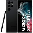 Samsung Galaxy S22 Ultra 5G 8 Go/128 Go Noir (Phantom Black) Double SIM SM-S908-0