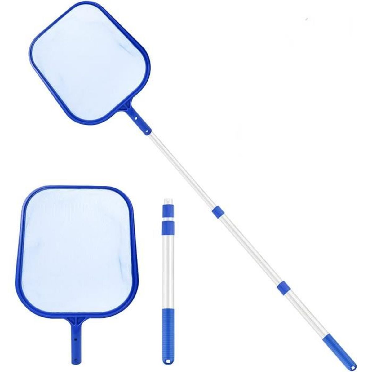 Épuisette De Fond Piscine Classic Höfer Chemie – Filet Profond, Fixation Télescopique Standard