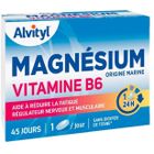 BRAND COMPLEMENT MINERAUX Alvityl Magn&eacute;sium + Vitamine B6 - Origine marine - Aide &agrave; r&eacute;duire la fatigue - D&egrave588