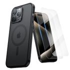 Coque iPhone 14 Pro Max - YAEFDD - Ultra Mince - Toucher Doux - Compatible MagSafe - Noir