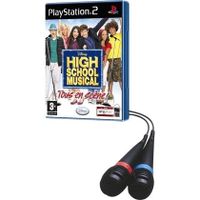 HIGH SCHOOL MUSICAL + 2 MICROS / Jeu console PS2
