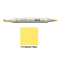 Stylo feutre Copic Ciao double pointe - Y15 Cadmium Yellow