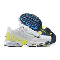 Nike air max plus tn chaussures de course blanc jaune