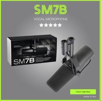 Microphone dynamique cardioïde SM7B,réponse morte sélectionnable en studio pour scène en direct,podcasting statique[B150633694]