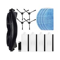 Lot De Pièces De Rechange Pour Robot Aspirateur ICrock G20 - Filtres, Brosses Latérales Et Chiffons De Nettoyage