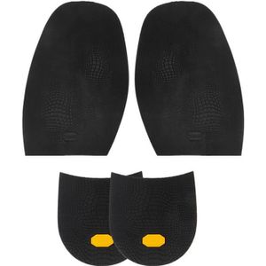 Noir Talons de Chaussures R/éparation de Chaussures Footful 1 Paire Demi-Semelle Avant-pied