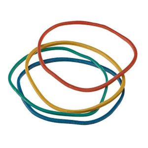 Bracelets Caoutchouc Elastique Taille Et Couleur Assortie Boite De