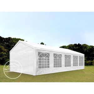 TONNELLE - BARNUM Tente de réception TOOLPORT 4x10m - PE 180g/m² - B