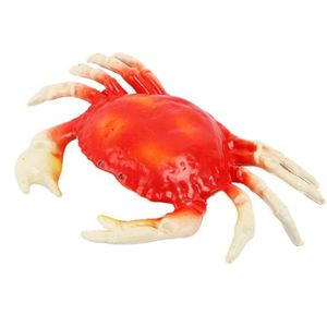 DINETTE - CUISINE Crabe blanc rouge - Décor De Photographie De Faux Aliments, Décor De Modèle De Homard Réaliste, Nourriture Ar