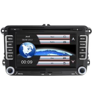 AUTORADIO AWESAFE Autoradio pour Golf 5 6 VW Passat Polo Seat Skoda, 7 pouces HD écran Tactile,avec Bluetooth RDS,GPS,Mirrorlink,FM