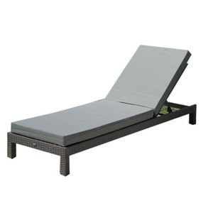 Matelas Bain De Soleil De Transat Uni Taupe 65x200cm Achat
