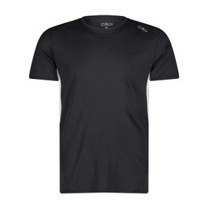 T-SHIRT MAILLOT DE SPORT T-shirt homme CMP - Gris anthracite/blanc - Manche