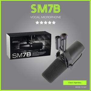 MICROPHONE Microphone dynamique cardioïde SM7B,réponse morte 