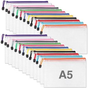 Rexel Classeur À 24 Pochettes Plastiques Transparentes Noir Format A5 -  Unités Centrales - Achat & prix