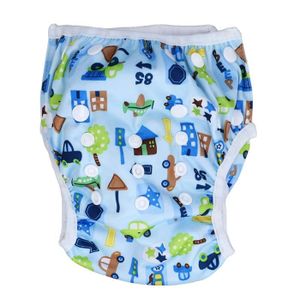 Couches Piscine Bébé Réutilisables ALVABABY - Lot De 2 - Taille Unique 0-2 Ans - Imperméables