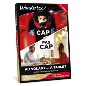 COFFRET SÉJOUR Wonderbox - Coffret cadeau - Cap ou pas cap au vol