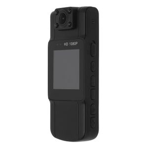 CAMÉRA MINIATURE ZJCHAO caméra corporelle portable Mini Caméra Corporelle 1080P avec Détection de Mouvement à Nocturne Infrarouge optique sport