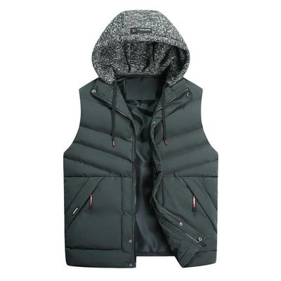 Doudoune homme store sans manche noir