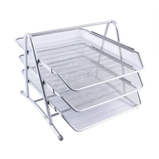 Organiseur De Bureau Blanc – Range Tes Documents A4, Stylos Et Livres En Un Clin D’œil
