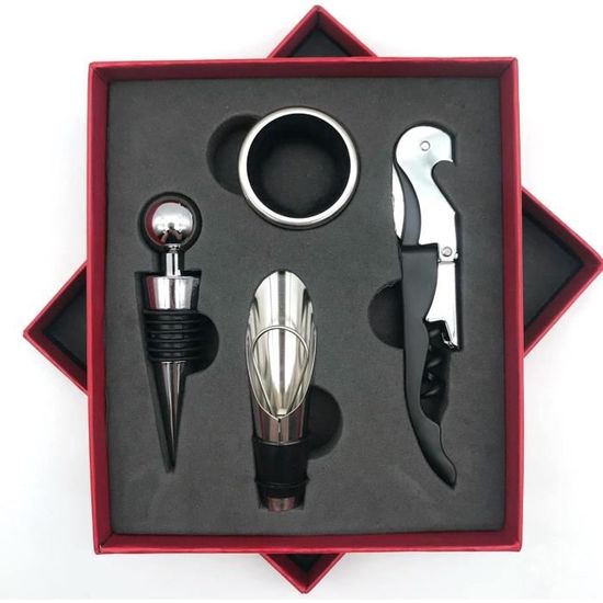 Pièces Dinsertion Douvre Bouteille De Vin En Acier Inoxydable