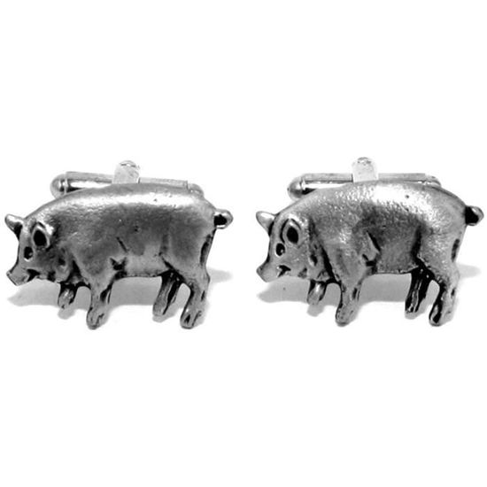 Boutons de Manchette Cochon avec Boicircte agrave ...