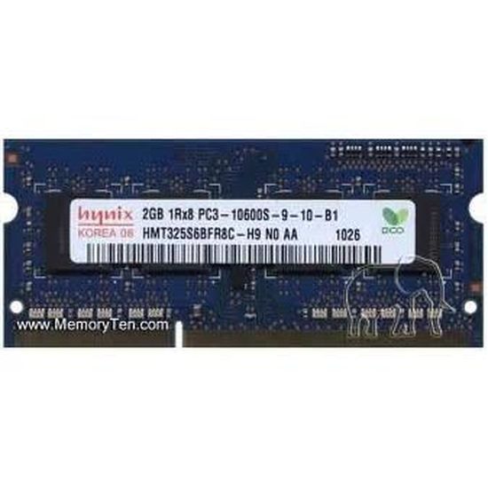 hynix 2 gb 1rx8 pc3 10600s 9 10 b1