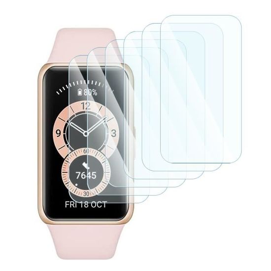 Pack x6 Film de Protection pour Huawei Watch Fit Mini Montre