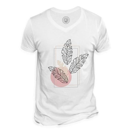 T-shirt Homme Saltrock Bleu Imprimé Graphique - Taille M - Coton Jersey